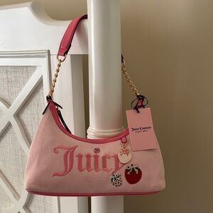 ☀️Juicy Couture Berry Sweet Hobo Shoulder Bag